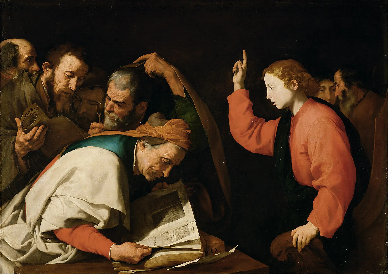 Gesù dodicenne nel Tempio.
